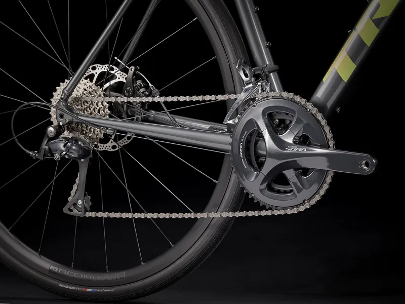 DISCONTINUED TREK Domane AL 3 Disc Road Bike in Lithium Grey and Trek Black-6
